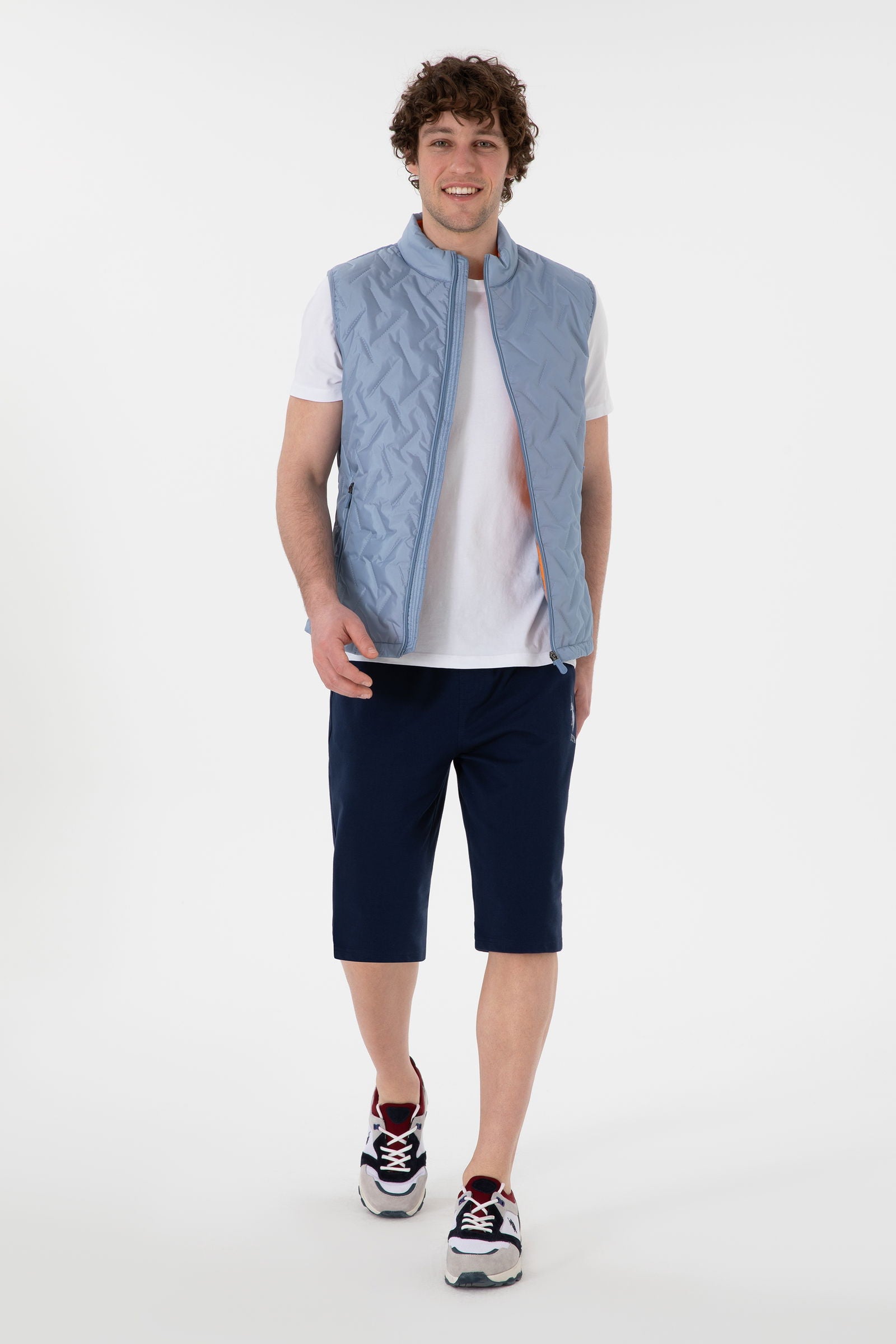 Jersey Short DUSTY NAVY BLUE