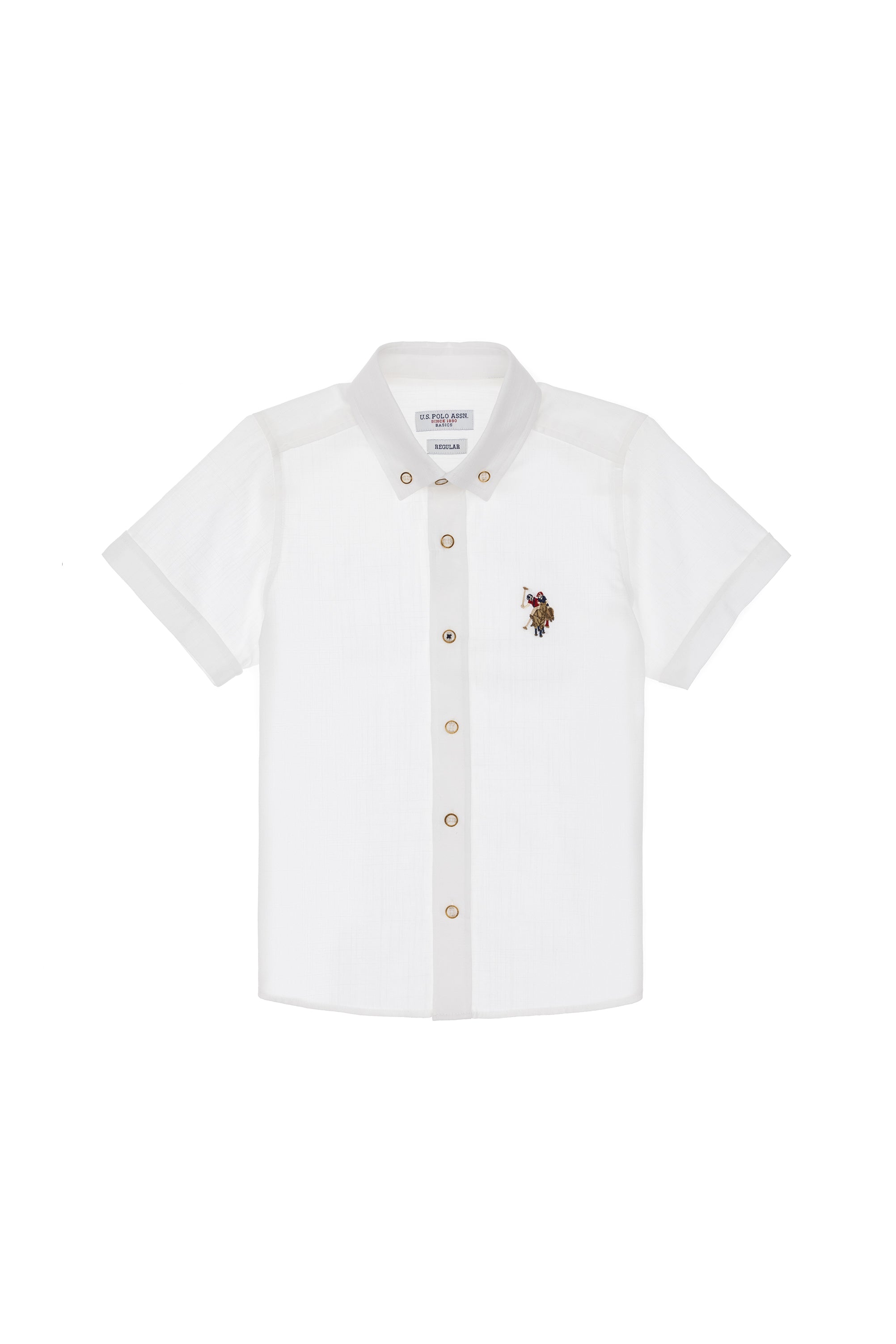 Woven Shirt ELFYKIDS WHITE