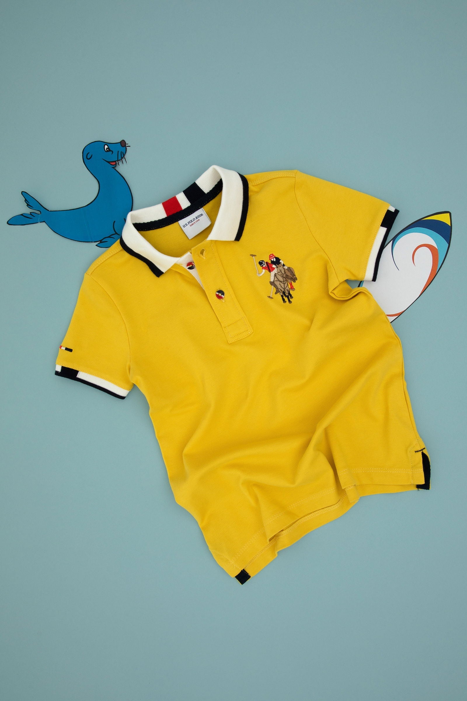 T-shirt SD01KIDS DARK YELLOW