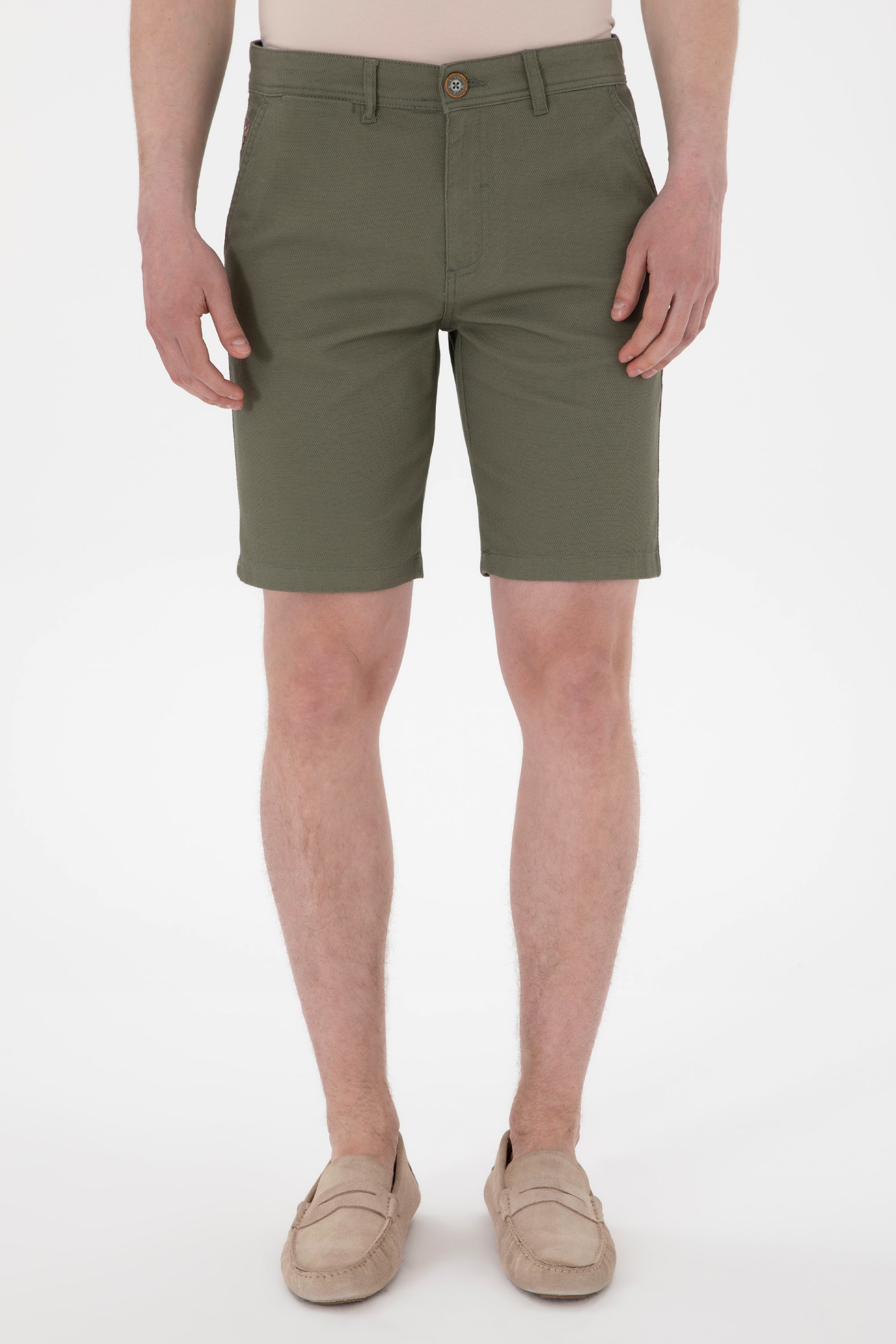 SHORT HOMME NESTA DARK-KHAKI