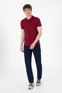 Woven casual trouser KENLY NAVY BLUE