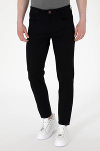 Woven casual trouser CARLOS BLACK
