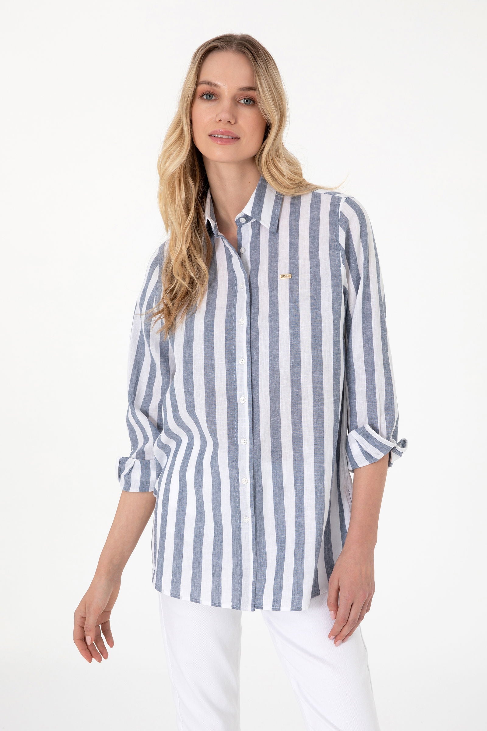 Woven Shirt HENGAS-TNK NAVY BLUE