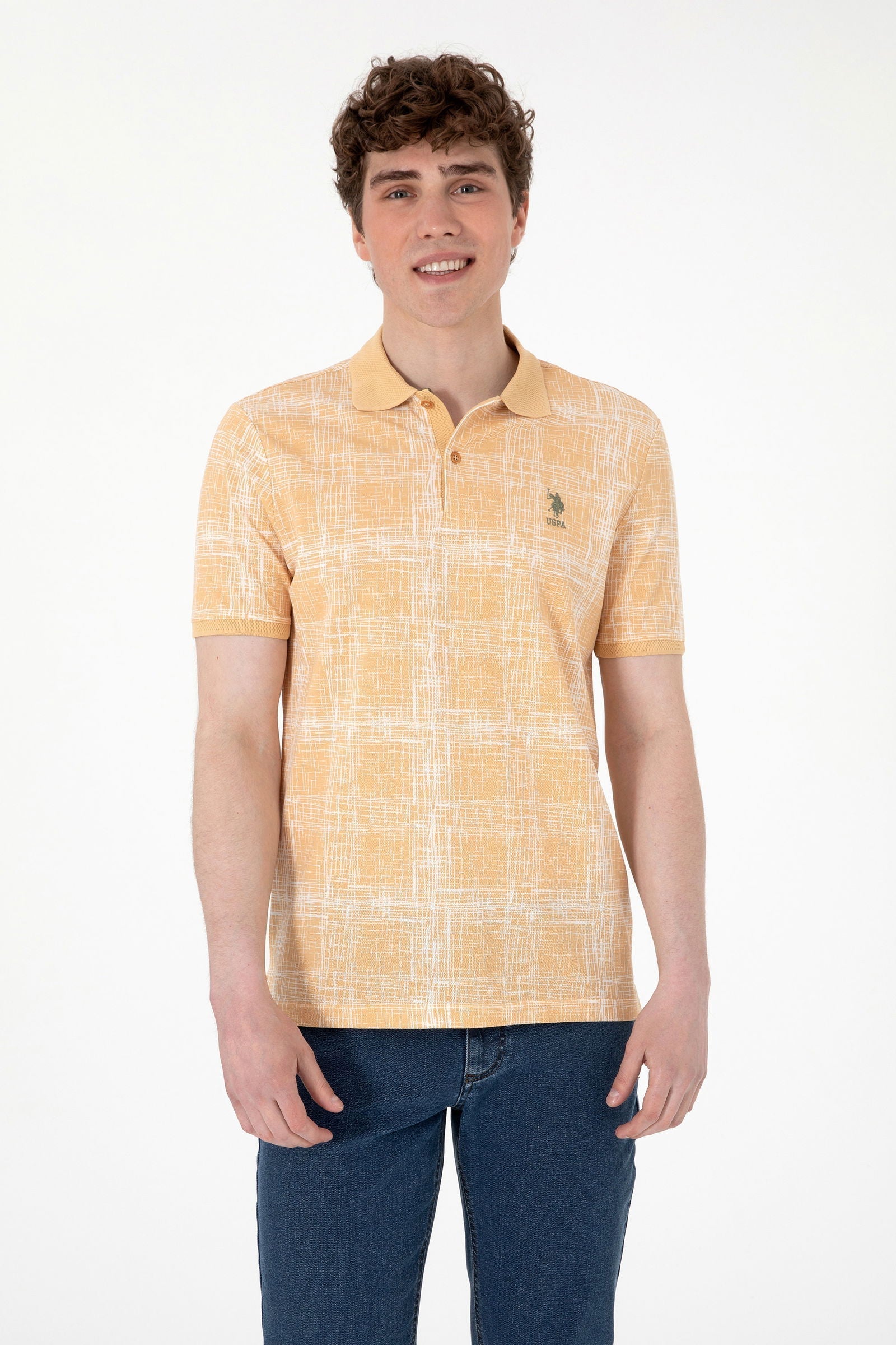 T-SHIRT HOMME KING BEIGE