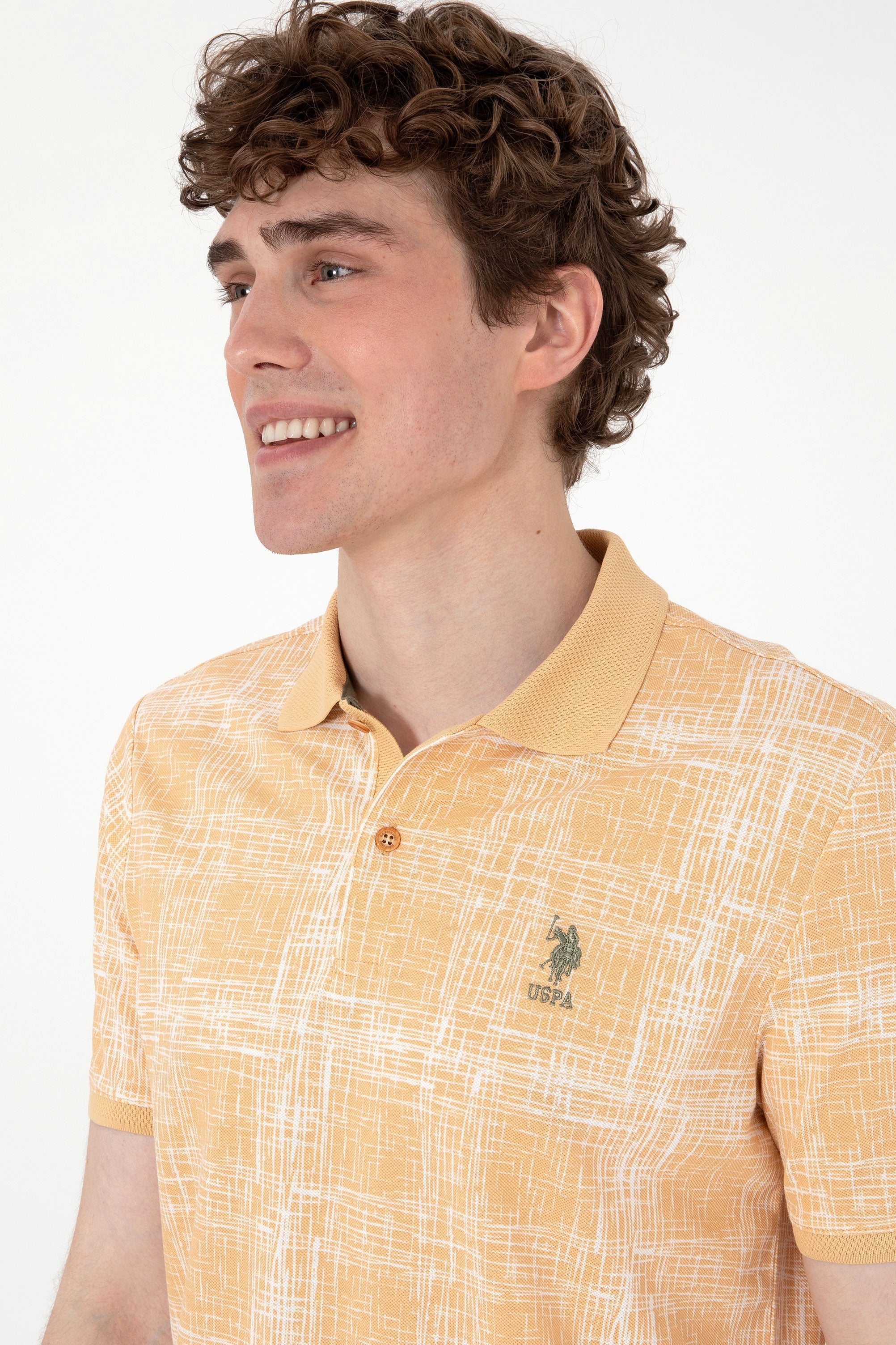 T-SHIRT HOMME KING BEIGE