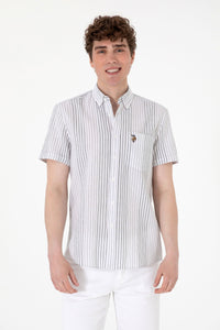 Woven Shirt FELLA LIGHT GREY