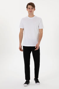 Woven casual trouser LUIS BLACK