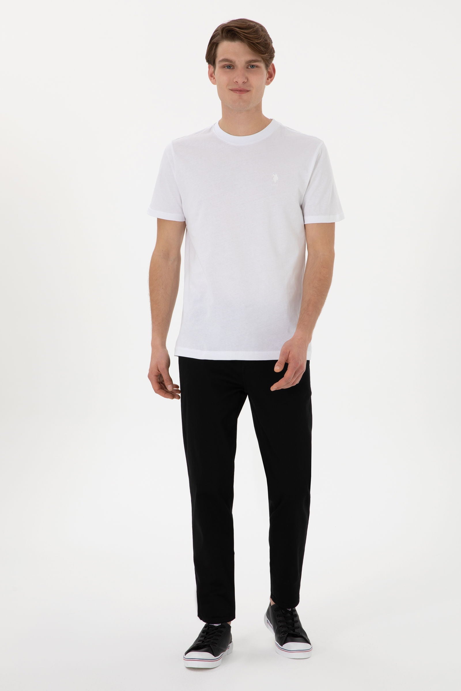 Woven casual trouser LUIS BLACK