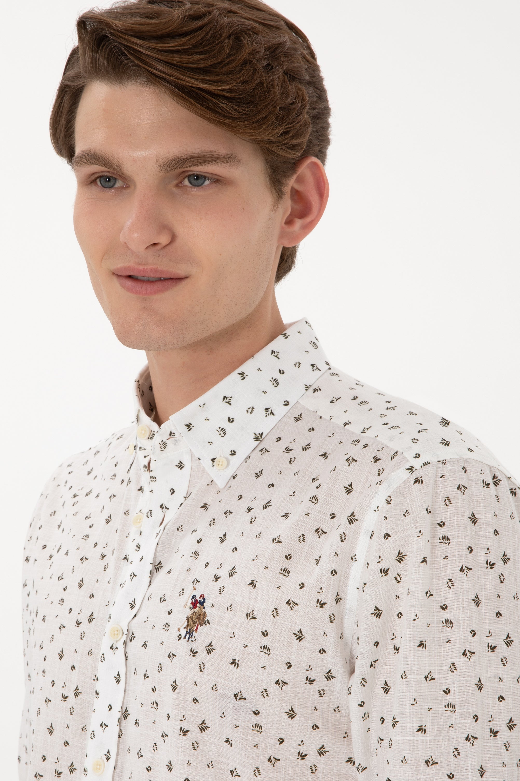 Woven Shirt KEROSAL DARK KHAKI