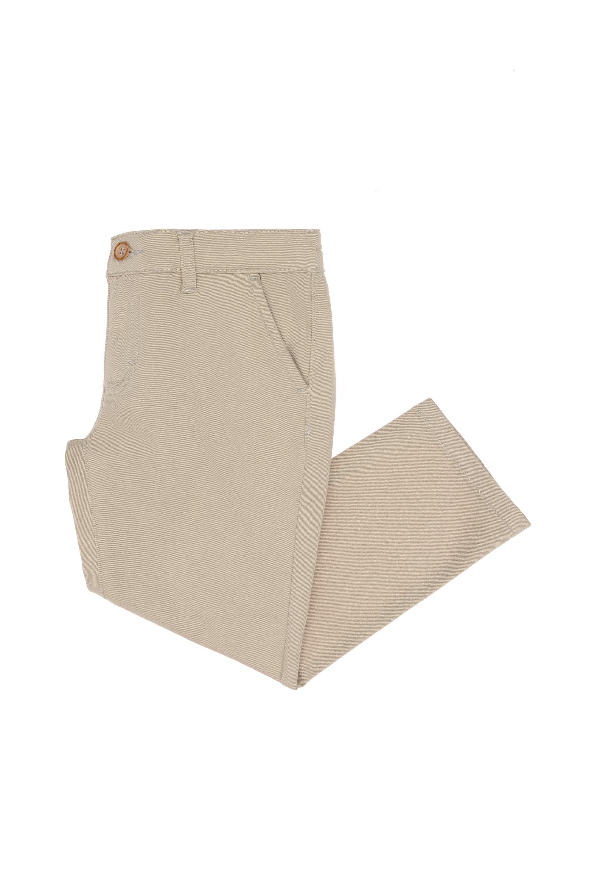 Woven casual trouser GIRNOKIDS STONE