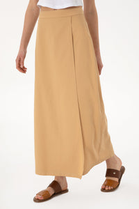 Casual skirt LUNET CAMEL