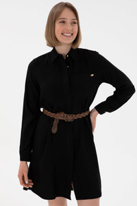 Woven Dress SIHOP BLACK