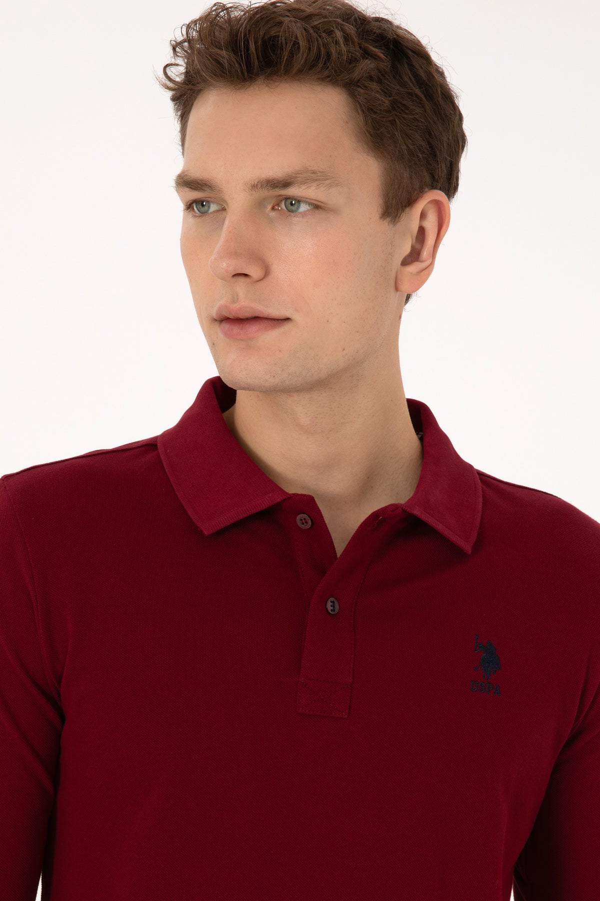SWEAT-SHIRT HOMME TP03 BURGUNDY