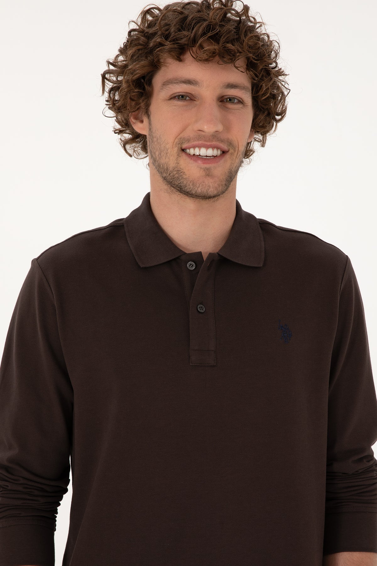 SWEAT-SHIRT HOMME GTP01 BROWN DARK