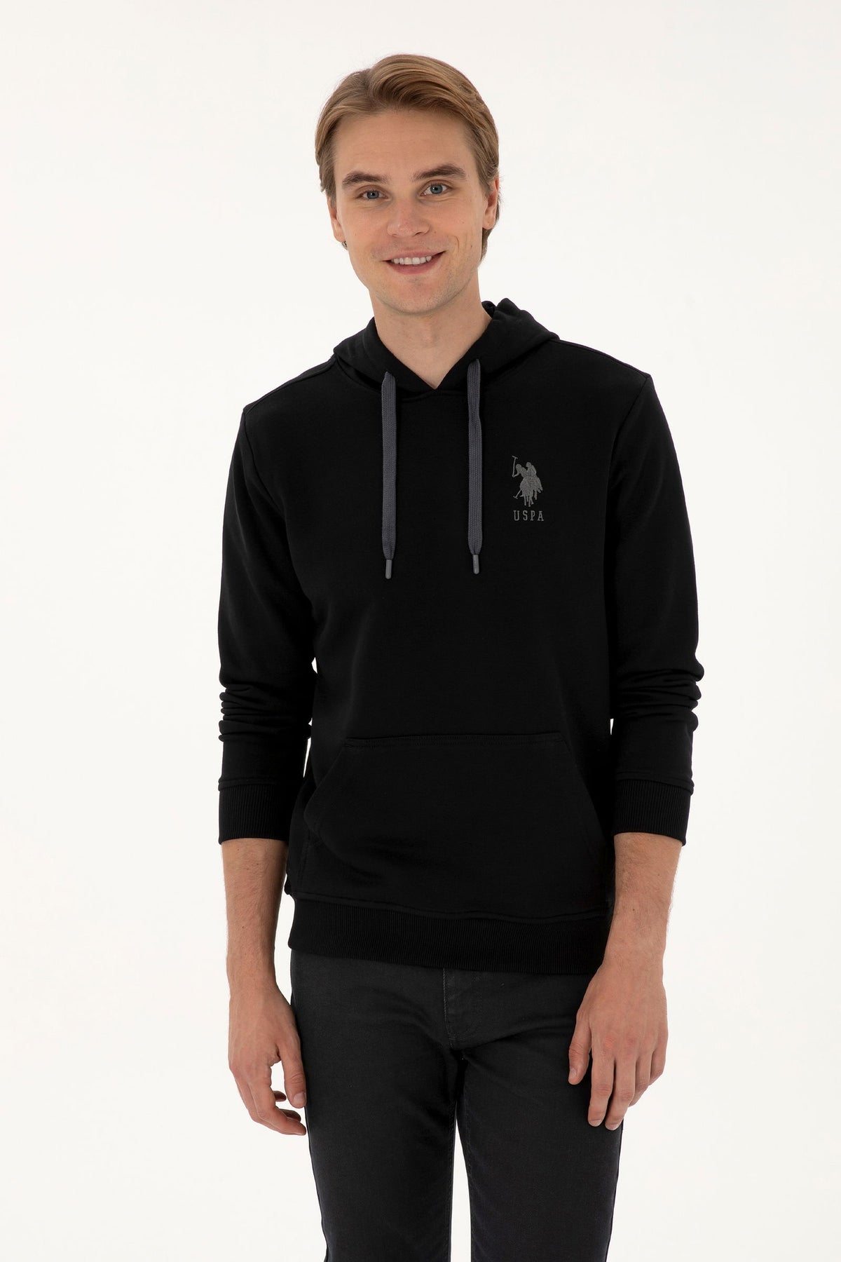SWEAT-SHIRT HOMME GURIN BLACK