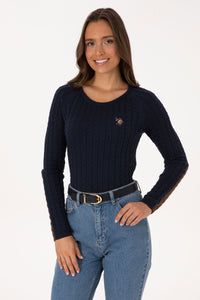 PULL FEMME MERY NAVY BLUE