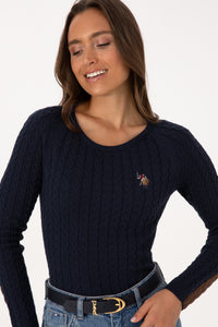 PULL FEMME MERY NAVY BLUE