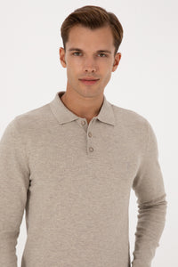 PULL HOMME RAHAB STONE MELANGE