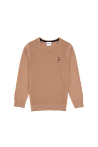 PULL GARÇON TCDUNIBKIDS BROWN CAMEL