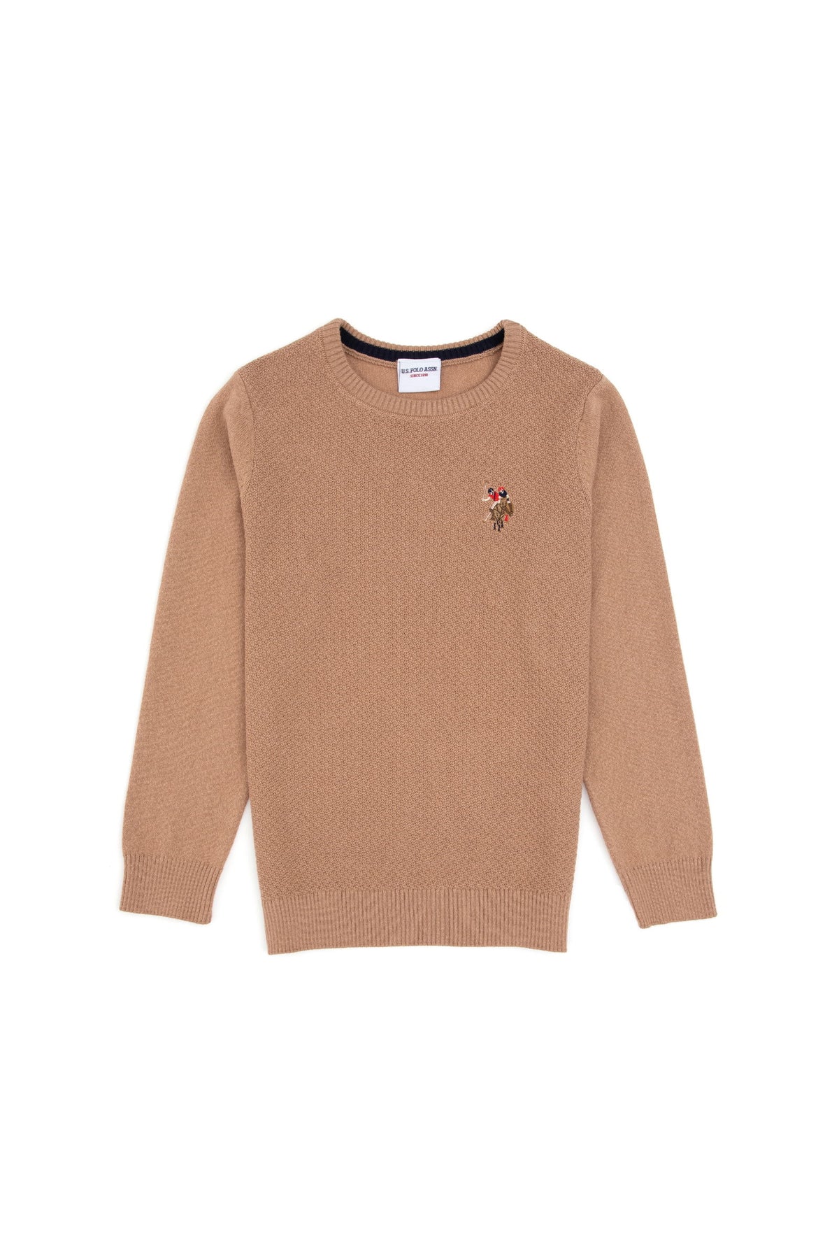 PULL GARÇON TCDUNIBKIDS BROWN CAMEL
