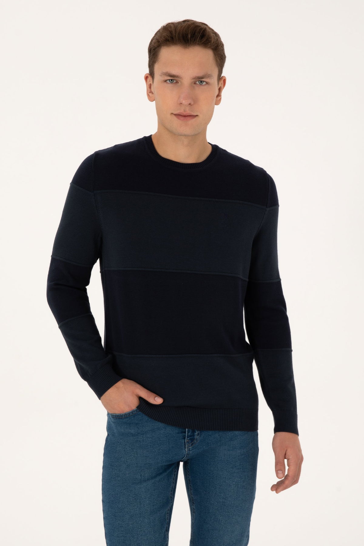 PULL HOMME OTIMA NAVY BLUE