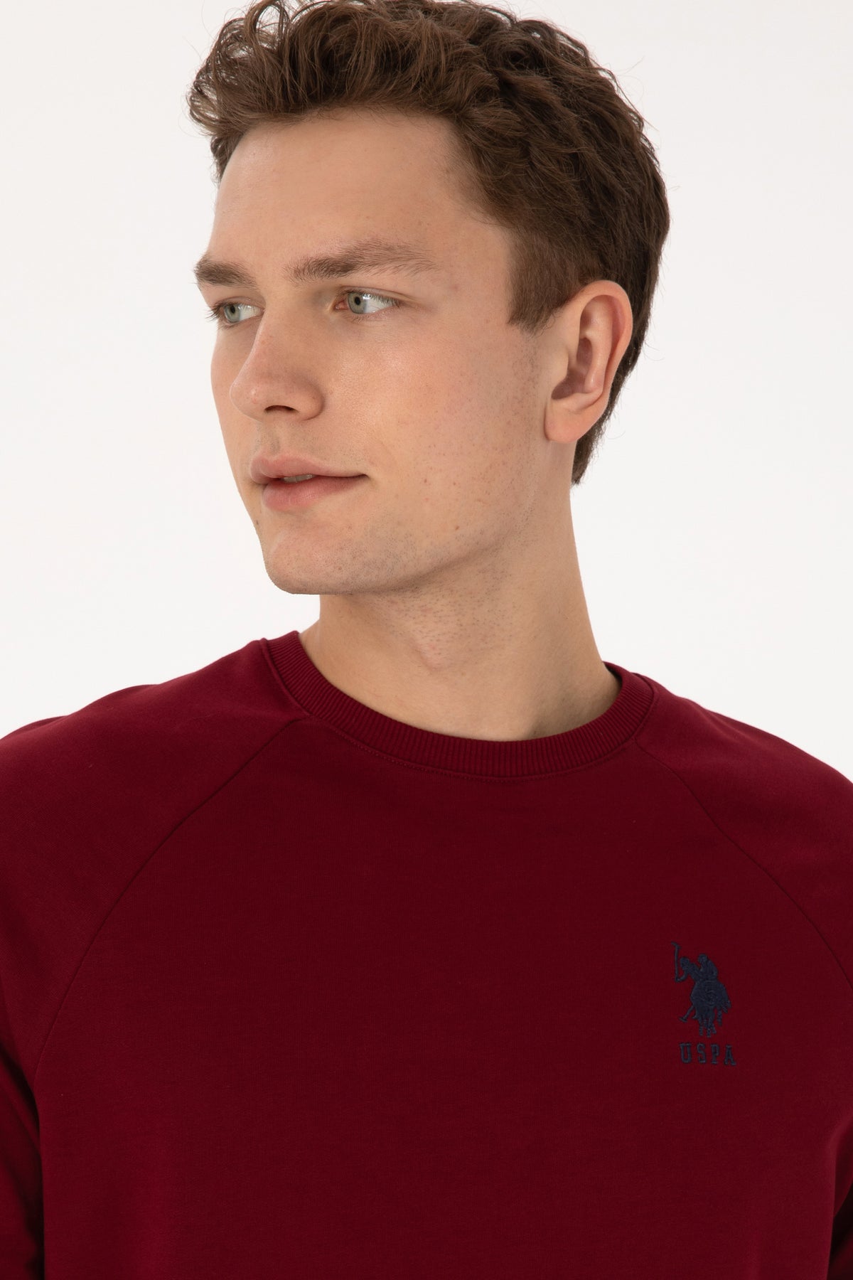 SWEAT-SHIRT  HOMME GERARDO BURGUNDY