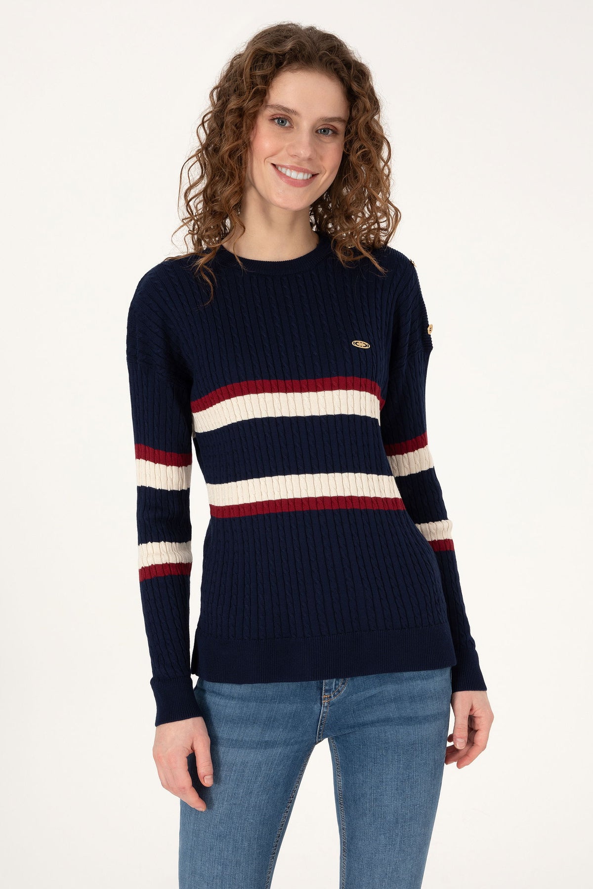 PULL FEMME FIRENZ NAVY BLUE