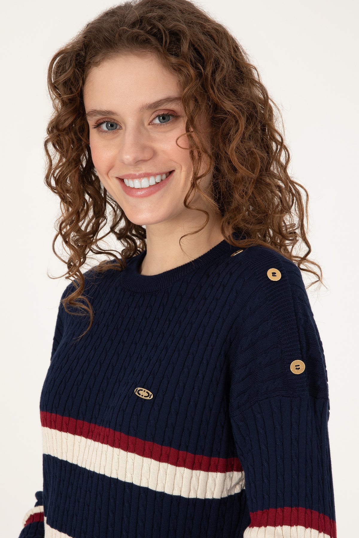 PULL FEMME FIRENZ NAVY BLUE
