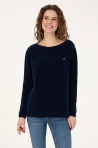 PULL FEMME STROK NAVY BLUE