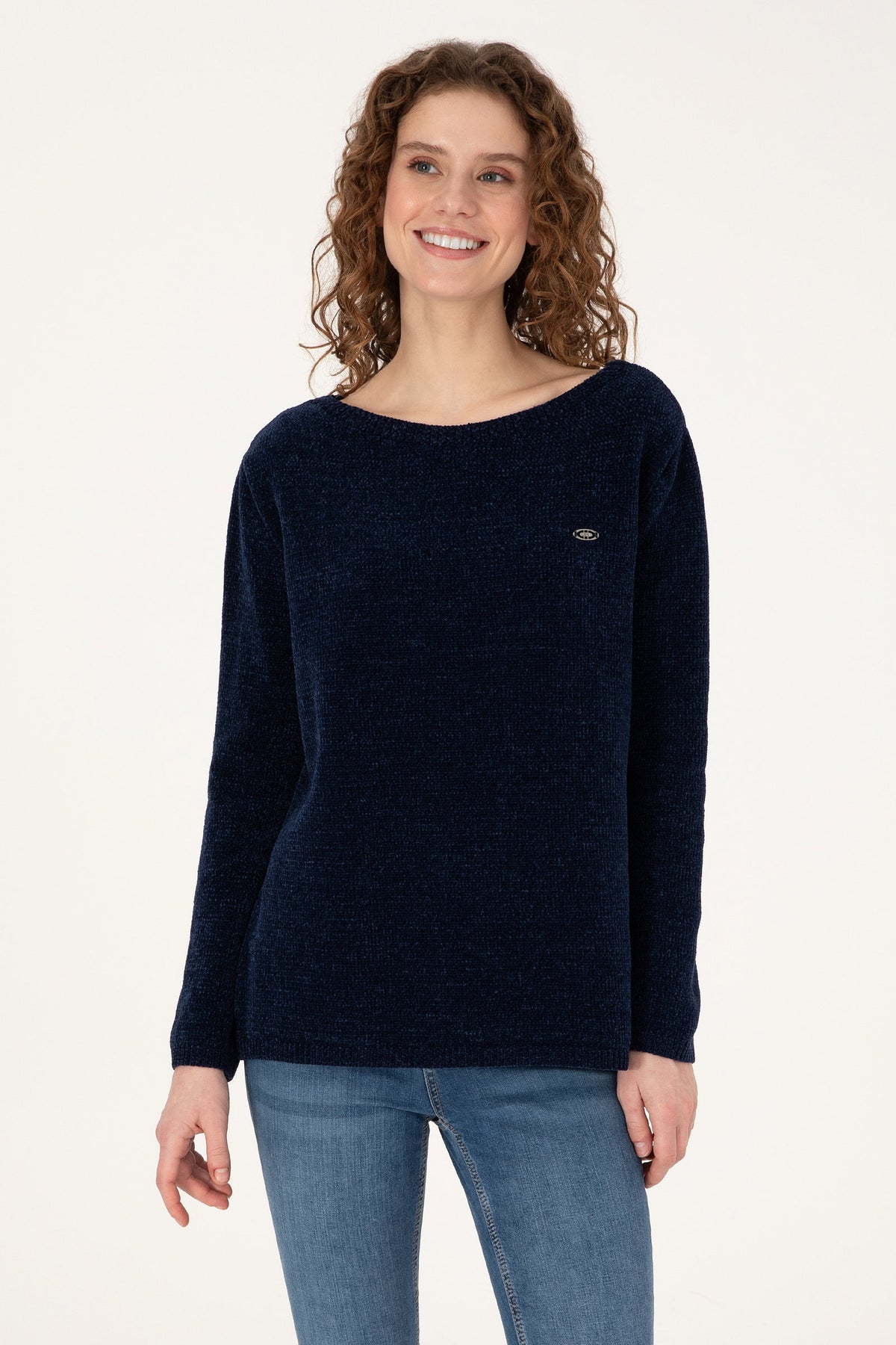 PULL FEMME STROK NAVY BLUE