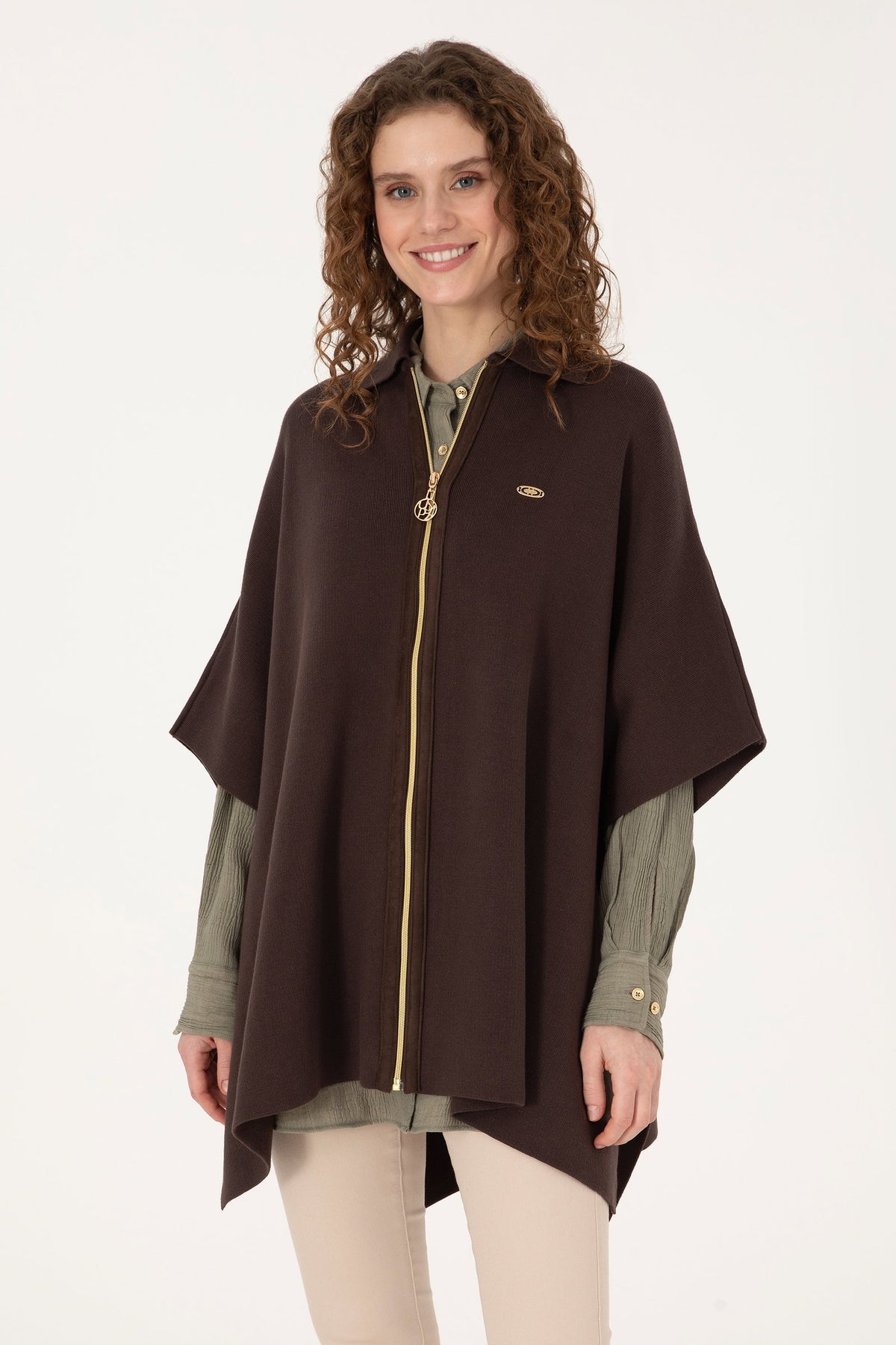 CARDIGAN FEMME ENCOY BROWN DARK