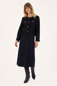 JUPE FEMME NERMAS NAVY BLUE