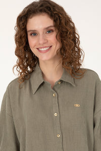 CHEMISE FEMME VESNA-TNK GREEN LIGHTE