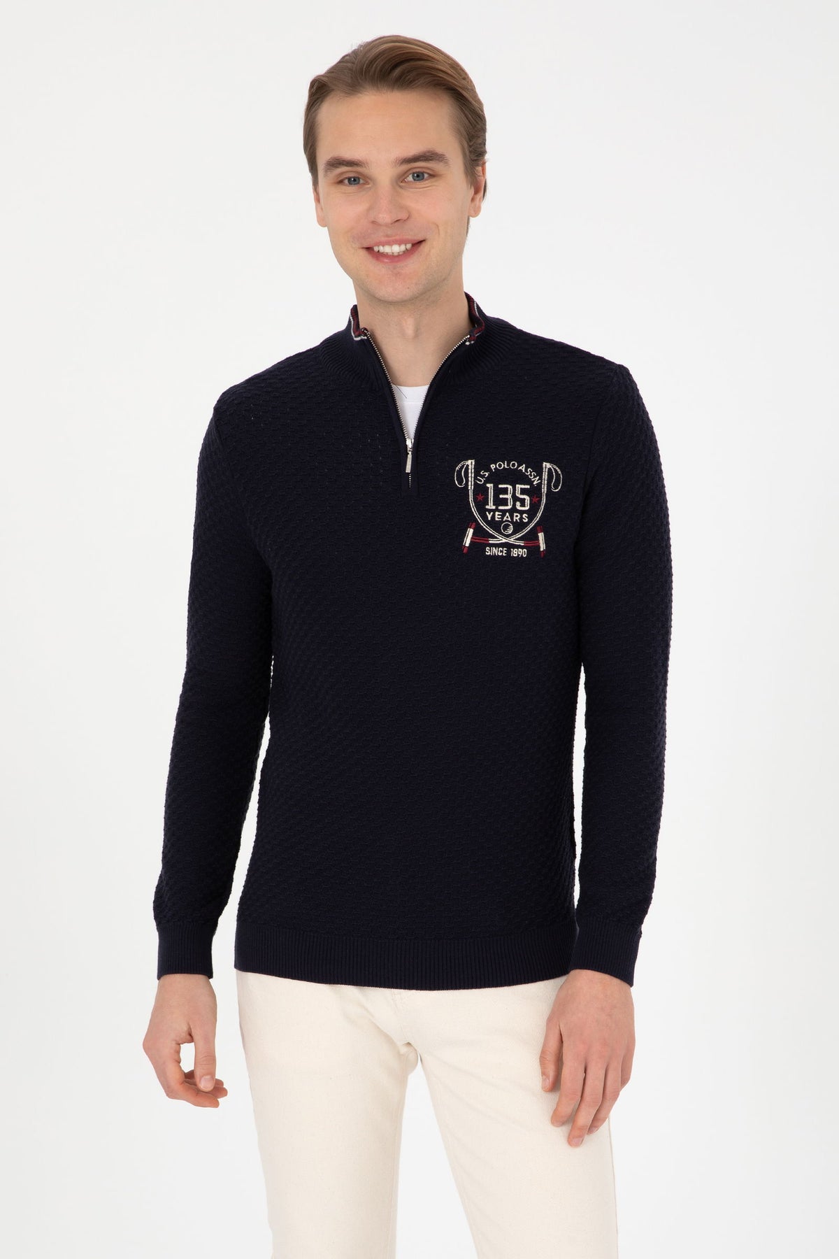 PULL HOMME NETI-135 NAVY BLUE