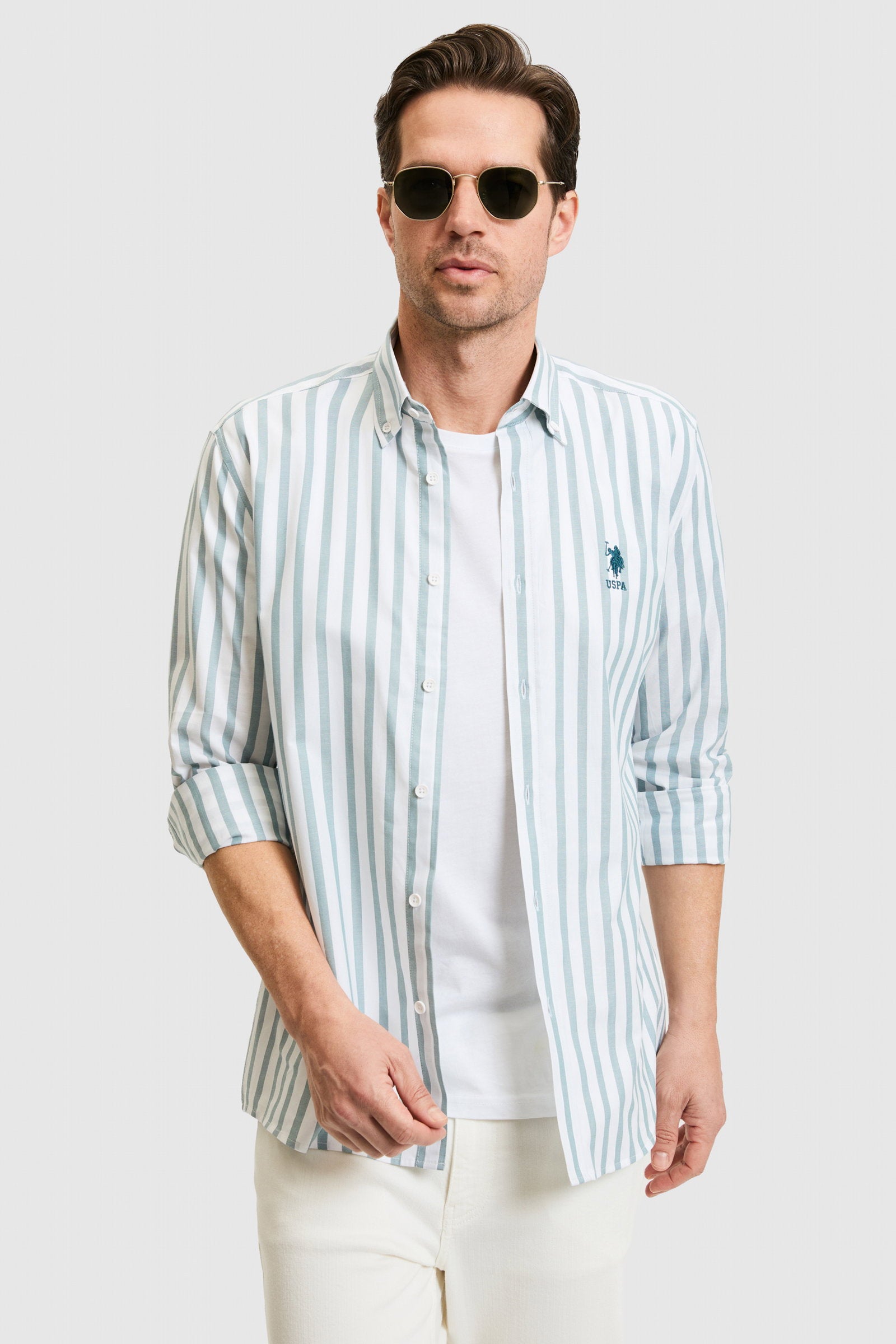 CHEMISE HOMME EMLA PETROLE