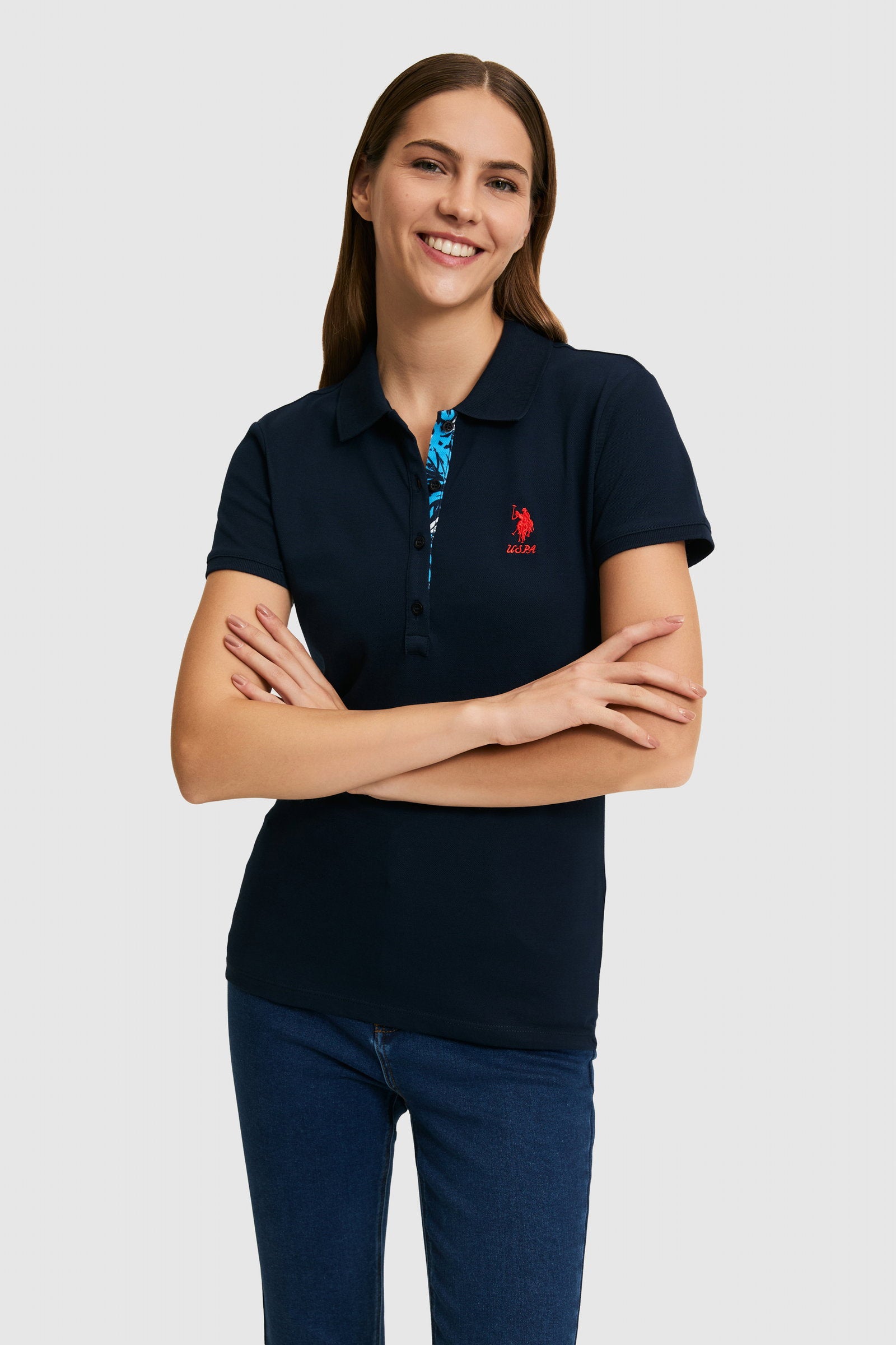 T-SHIRT FEMME TPO1 NAVY-BLUE