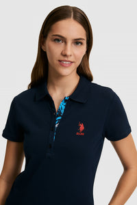 T-SHIRT FEMME TPO1 NAVY-BLUE