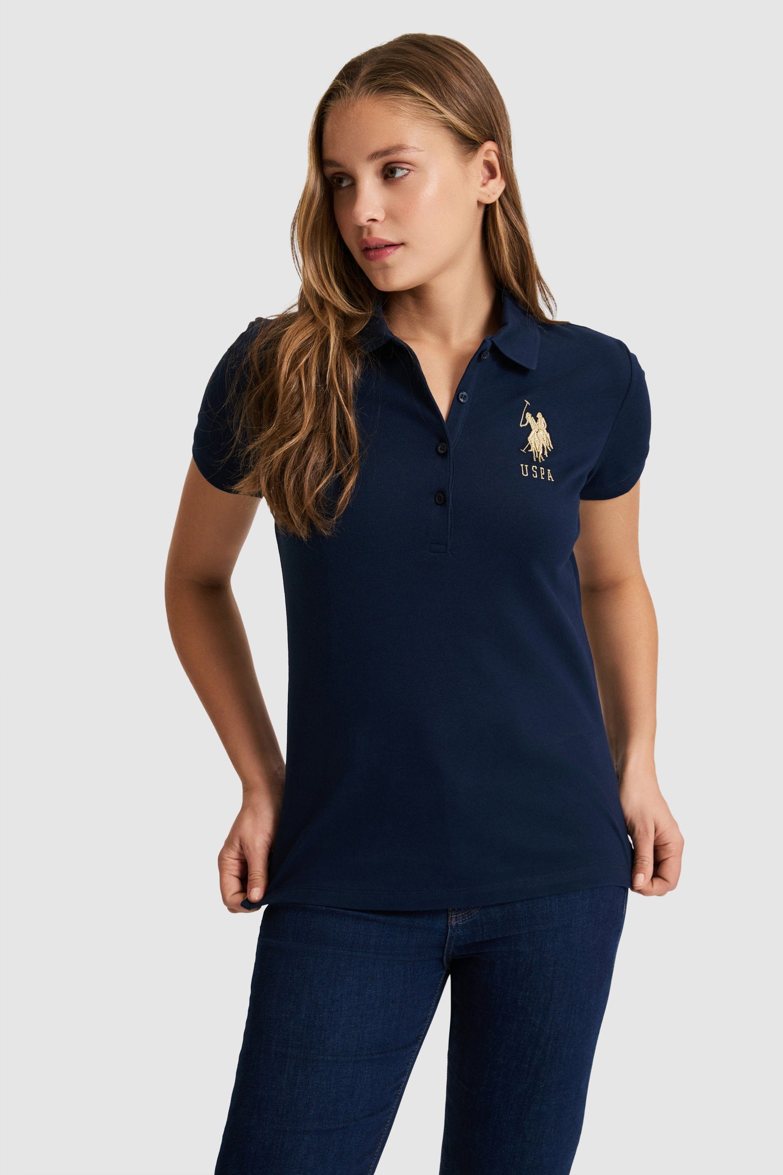 T-SHIRT FEMME MTS NAVY BLUE