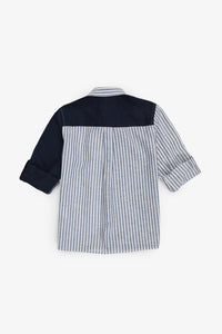 CHEMISE GARCON T-PORTKIDS NAVY-BLUE
