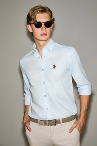 CHEMISE HOMME CEDCOLOR BLUE-LIGHT