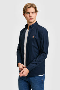 CHEMISE HOMME CEDCOLOR NAVY-BLUE