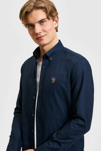 CHEMISE HOMME CEDCOLOR NAVY-BLUE