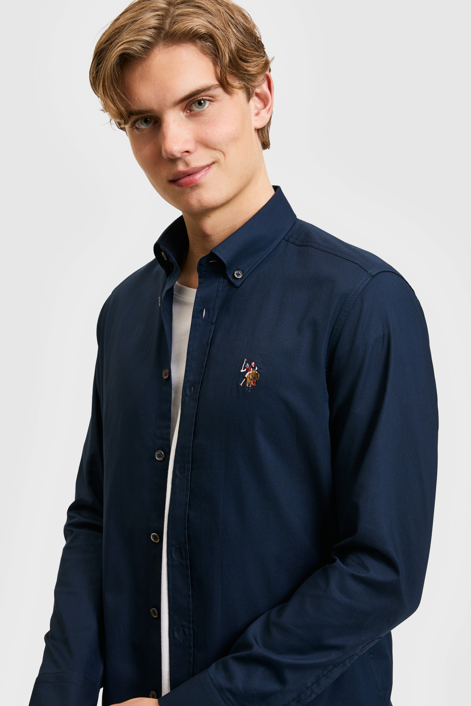 CHEMISE HOMME CEDCOLOR NAVY-BLUE