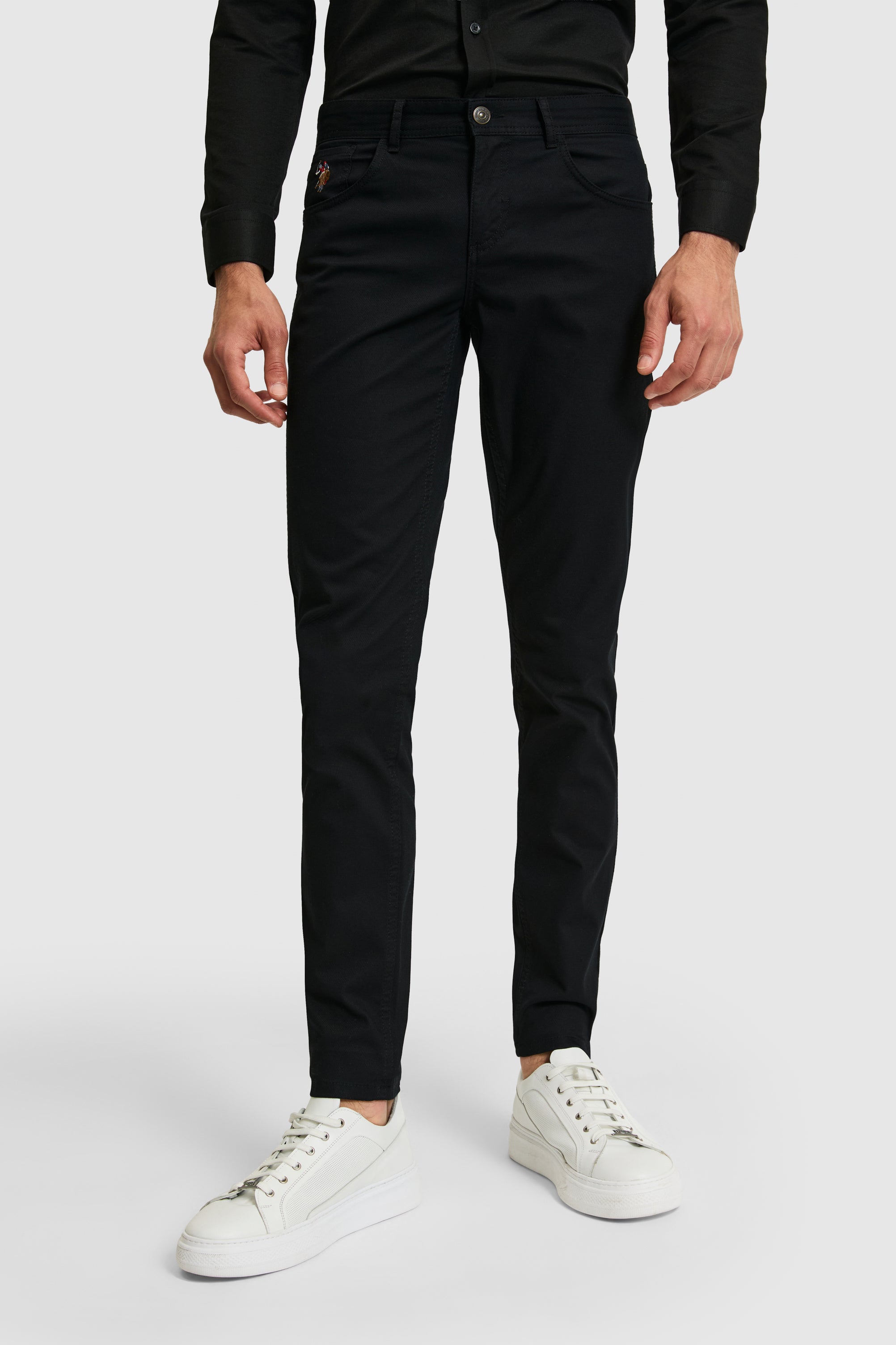 PANTALON CHINOS BASIC HOMME MICHES BLACK