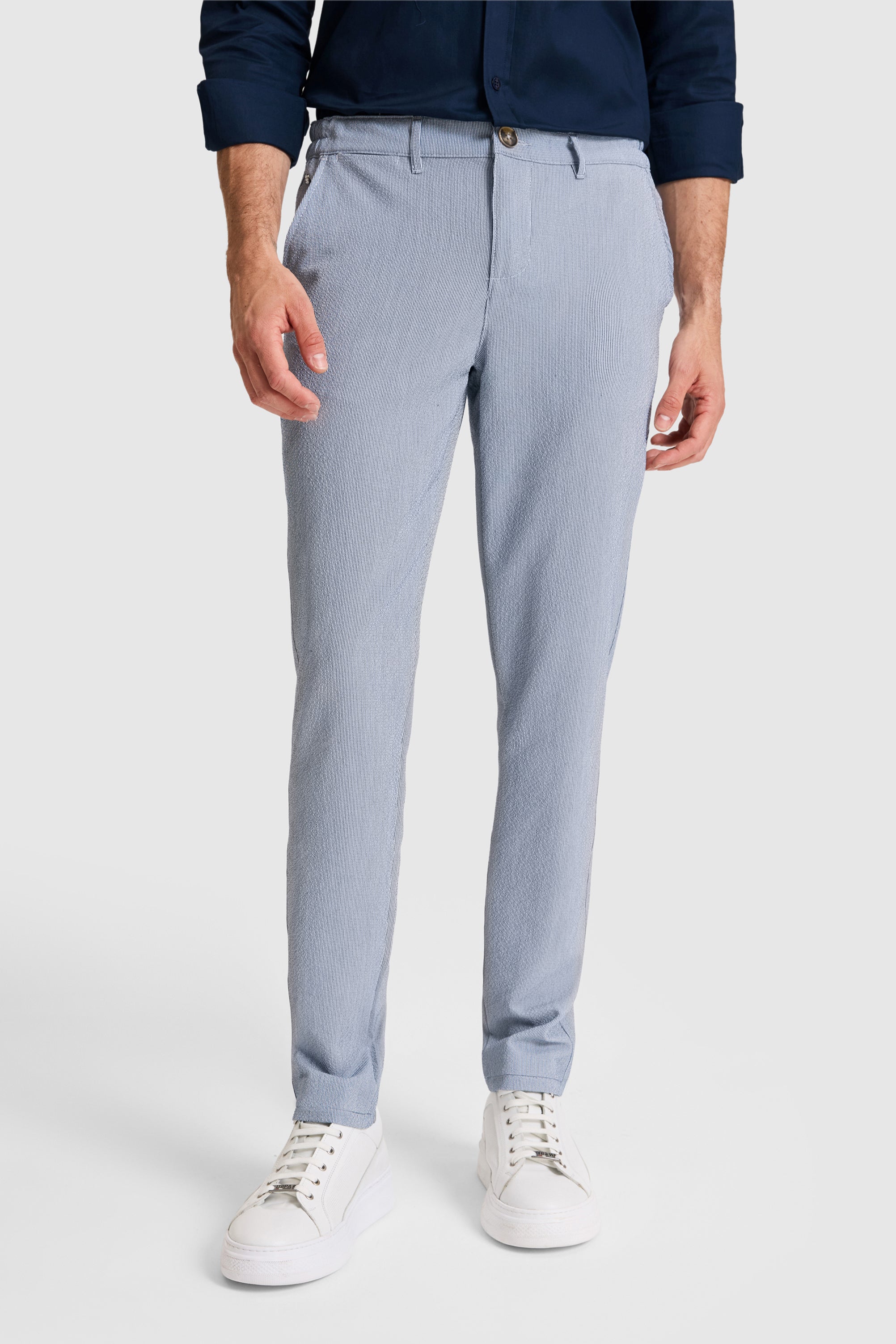 PANTALON CHINOS HOMME SEMON NAVY BLUE