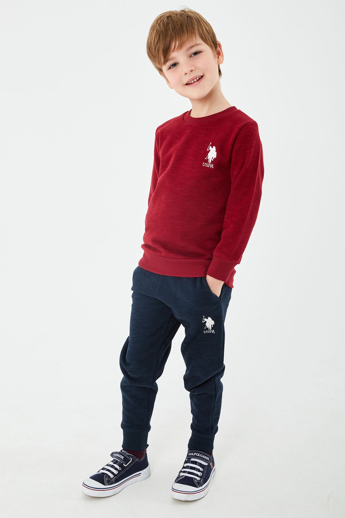 ENSEMBLE GARCON NAVY-BLUE RED