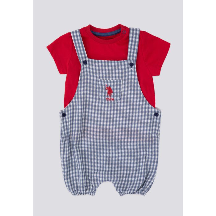 ENSEMBLE BEBE 02 PIECES RED