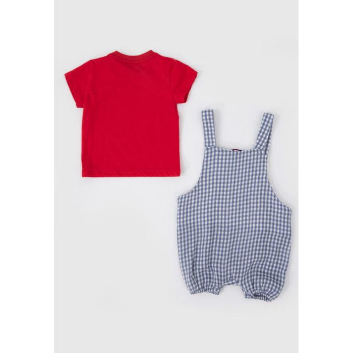 ENSEMBLE BEBE 02 PIECES RED