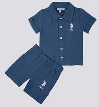 ENSEMBLE BEBE 02 PIECES BLUE