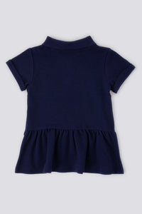 ROBE BEBE NAVY-BLUE
